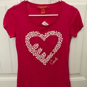 Coach Poppy new, extra small shirt